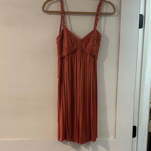 BCBGMaxAzria Rust Chemise